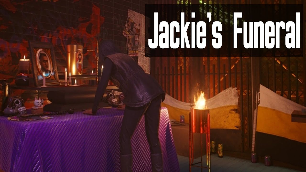 Cyberpunk 2077 Jackie's Funeral/The Ofrenda HEROES Walkthrough