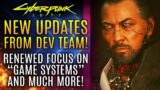 Cyberpunk 2077 – New Updates From Dev Team! New Focus on "Game Systems!" Starfield Comparisons!