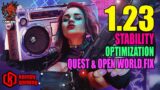 Cyberpunk 2077 PC Patch | 1.23 | Gameplay & Visual Improvements | More stable | 1.22 vs 1.23