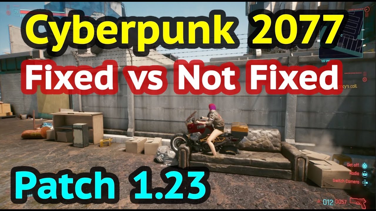 Cyberpunk 2077 Patch 1 23 Fixed Vs Not Fixed Cyberpunk 2077 Videos Cyberpunk 2077 Patch 1 23 Fixed Vs Not Fixed Cyberpunk 2077 Videos