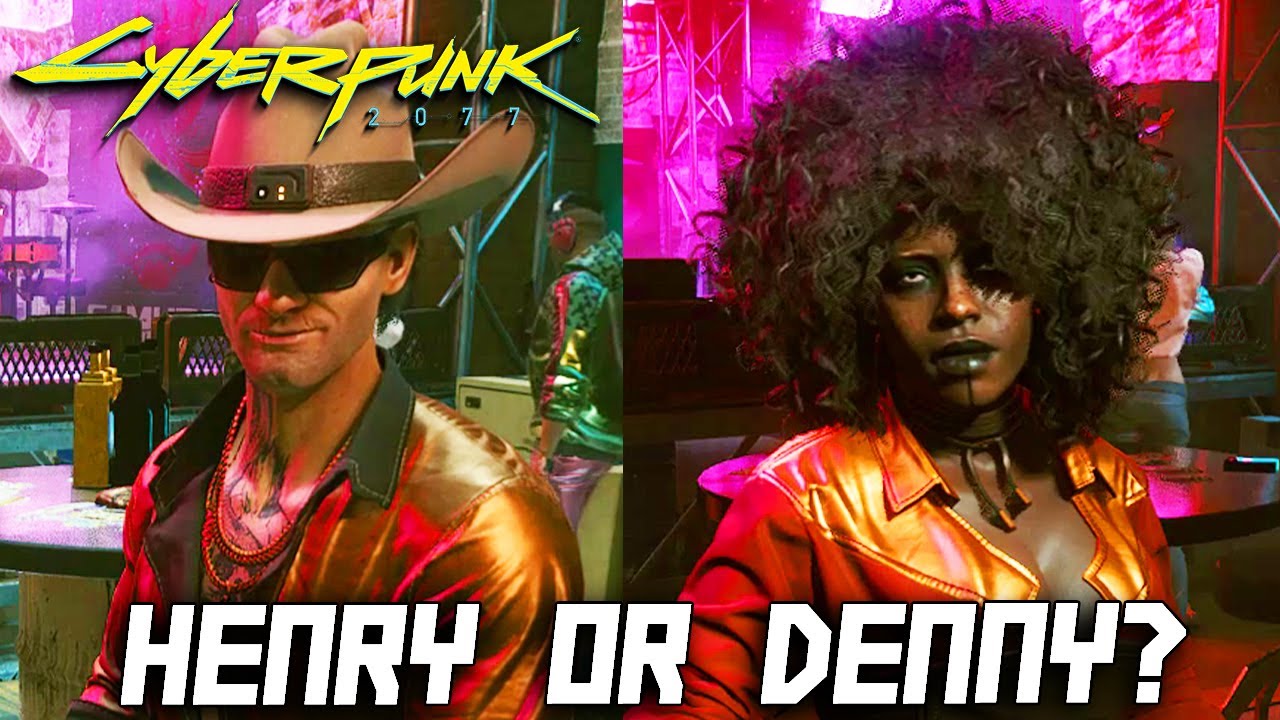 Cyberpunk 2077 - Play with Henry vs Play with Denny (Samurai reunion) - Cyberpunk 2077 videos