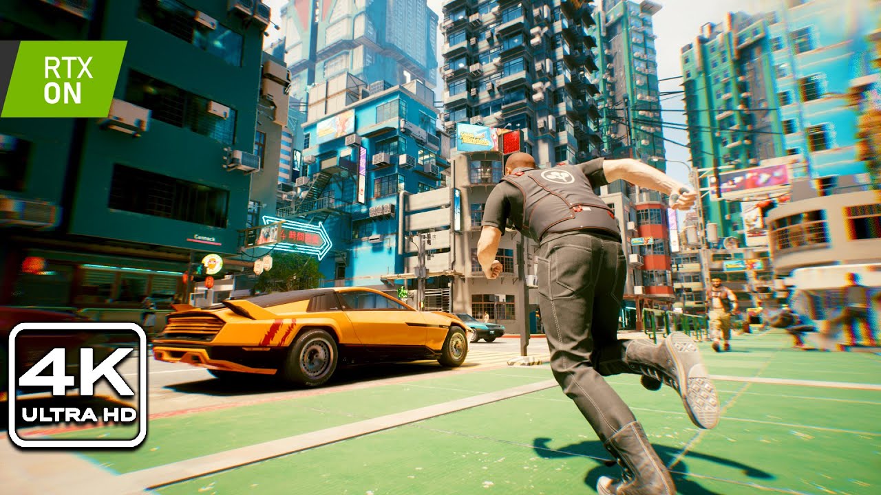 Cyberpunk 2077 [RTX 3090 4K PC 60FPS] Realistic Graphics Next-Gen Ultra Ray Tracing Gameplay ...