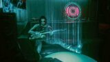 Cyberpunk 2077 Secret Room – Johnny Playing 1 Hour | Johnny Silverhand Tunes
