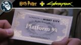 Harry Potter Platform 9 3/4 but in Cyberpunk 2077 | Funny Meme