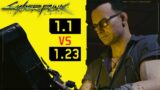 Was the traffic really downgraded? Cyberpunk 2077 Patch 1.10 vs 1.23 PS4 Frame Rate Test