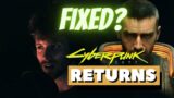 CYBERPUNK 2077 IS BACK (NEW PATCH UPDATE) (IS IT FIXED?) (PS5 GAME TEST) (2021)