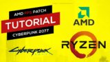 Cyberpunk 2077 1.2 AMD FPS CPU Mod with Benchmark 3700X