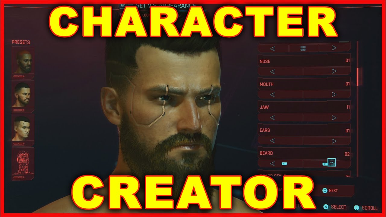 Cyberpunk 2077 Character Customization Creator Cyberpunk 2077 Videos   Cyberpunk 2077 Character Customization Amp Creator 