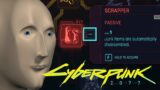 [Cyberpunk 2077] DO NOT LEARN "SCRAPPER" PERK!