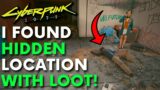 Cyberpunk 2077 – I Found Hidden Location with Loot! (Secret Location)