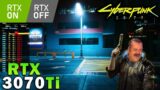 Cyberpunk 2077 | RTX 3070 Ti | i9 10900K | RTX ON/OFF | DLSS | 4K – 1440p – 1080p | Ultra Settings