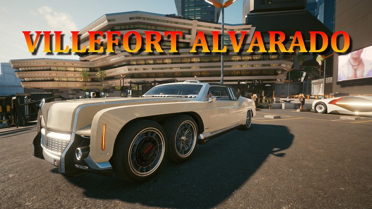 Cyberpunk 2077   Villefort Alvarado Gameplay Freeroam Third And First