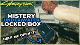 HELP ME OPEN THIS MYSTERY UNDERWATER LOCKED BOX IN CYBERPUNK 2077 SECRET BOX LEGENGARY LOOT? CP77
