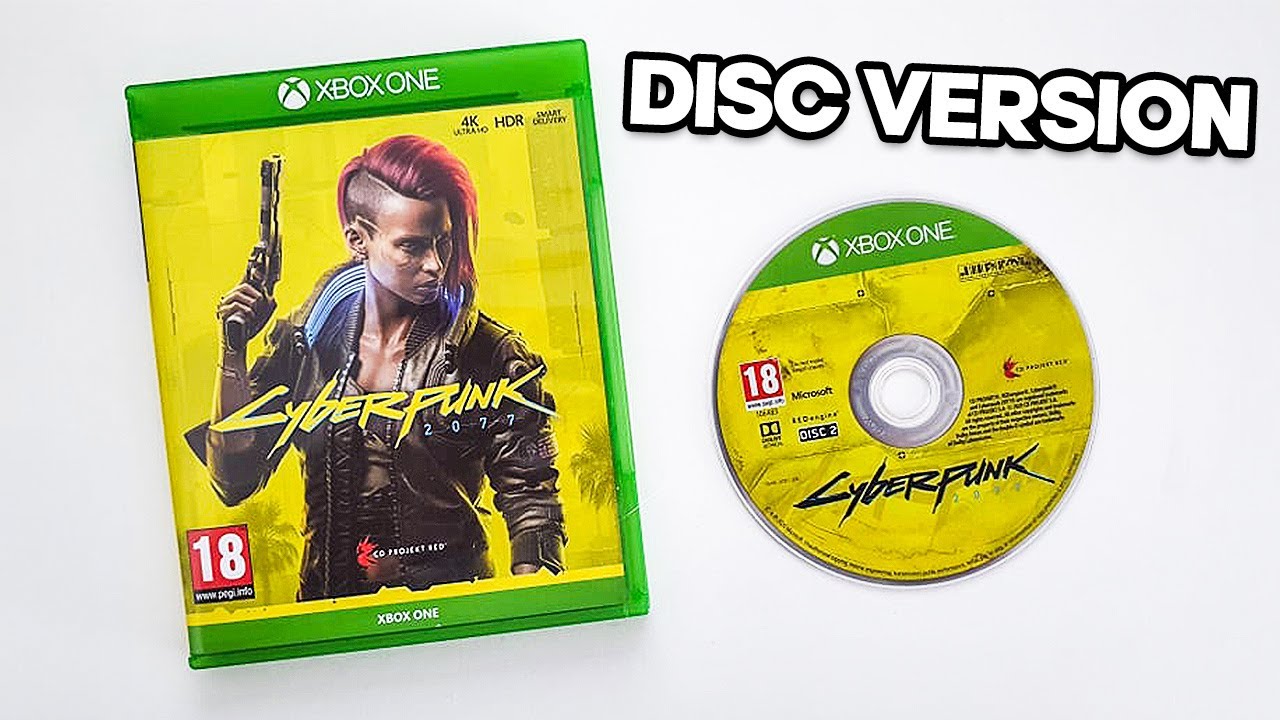 The disc version of Cyberpunk 2077 Cyberpunk 2077 videos