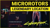 Where to get MICROROTORS Legendary Cyberware in Cyberpunk 2077?