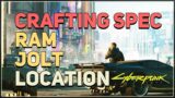 Crafting Spec Ram Jolt Location Cyberpunk 2077