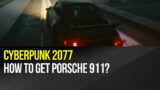 Cyberpunk 2077 – Chippin' In quest – Porsche 911 Turbo free car