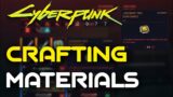 Cyberpunk 2077 Crafting Legendary Materials Glitch – HOTFIX 1.06