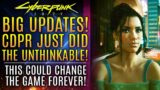 Cyberpunk 2077 – HUGE NEWS! CDPR Just Did The Unthinkable! This Changes Everything! New Updates!