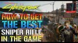 Cyberpunk 2077: How To Get The BEST SNIPER Rifle In The Game! The Breakthrough (Iconic Weapon Guide)