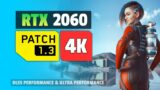 Cyberpunk 2077 Patch 1.3 | DLSS Performance and Ultra Performance | 4K, RTX 2060