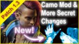 Cyberpunk 2077 – Patch 1.3 – More Secret Changes – Optical Camo Mod – Location – Build – Money Saver