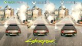 Cyberpunk 2077 Patch 1.3 – Xbox One X, Xbox Series S, Xbox Series X Performance Test