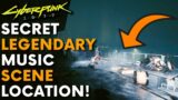 Cyberpunk 2077 – Secret LEGENDARY MUSIC SCENE Location!