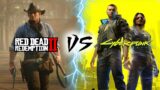 Cyberpunk 2077 VS Red Dead Redemption 2 | Graphics, Combat, Free-Roaming Game Comparison.