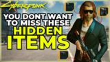 DONT MISS THESE LEGENDARY ITEMS – SECRET AND HIDDEN ITEMS IN CYBERPUNK 2077 BEST LOOKING CLOTHING