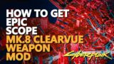 Epic Weapon Mod Scope Mk.8 Clearvue Cyberpunk 2077 Location