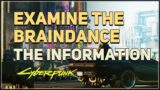 Examine the braindance in Analysis Mode to find Relic Cyberpunk 2077