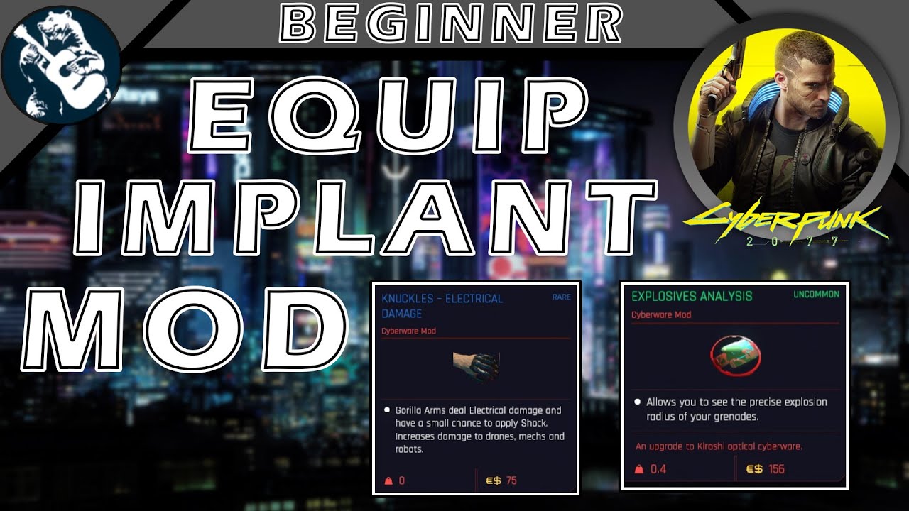 How To Use Implants Slots In Cyberpunk 2077 Cyberware Mods Cyberpunk   How To Use Implants Slots In Cyberpunk 2077 Cyberware Mods 