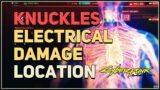 Knuckles Electrical Damage Location Cyberpunk 2077 Gorilla Arms