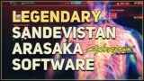 Legendary Sandevistan Arasaka Software Mod Location Cyberpunk 2077