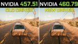 Nvidia Driver 457.51 vs 460.79 – Cyberpunk 2077