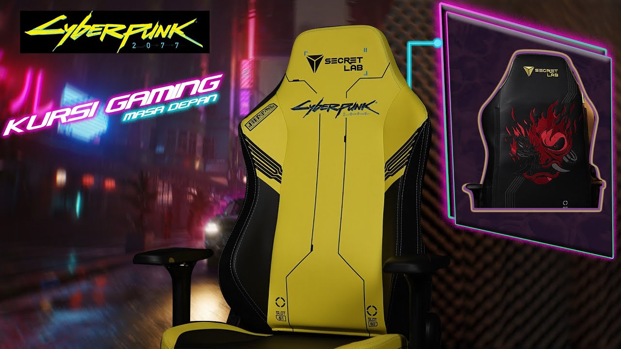 Nyobain Kursi Gaming dari Masa Depan | Secret Lab Omega Cyberpunk 2077