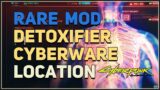 Rare Detoxifier Mod Location Cyberpunk 2077