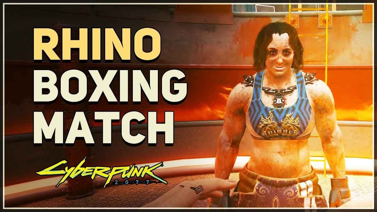 Rhino Boxing Boss Fight Cyberpunk 2077 - Cyberpunk 2077 videos