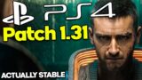 Cyberpunk 2077 PS4 Slim Patch 1.31 Free Roam Gameplay