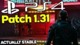 Cyberpunk 2077 PS4 Slim Patch 1.31 Gameplay