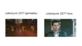 Cyberpunk 2077 gameplay vs Cyberpunk 2077 lore