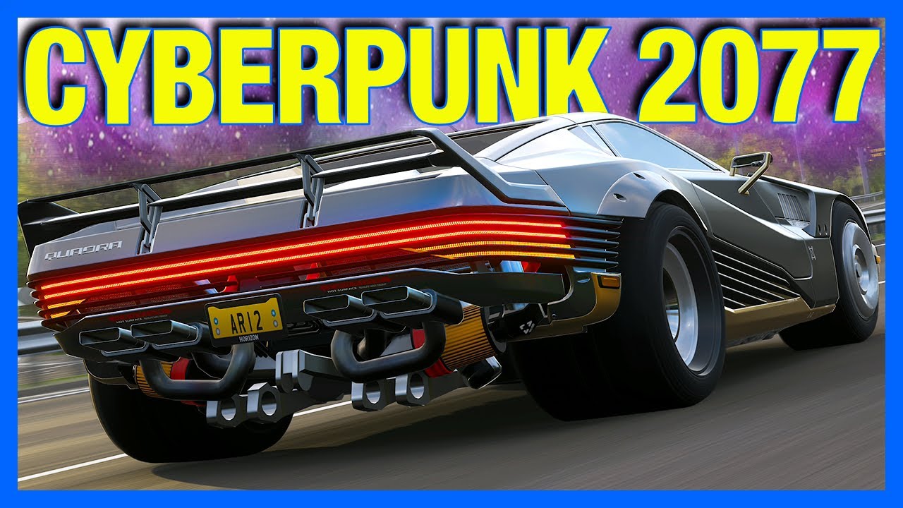 Forza Horizon 4 1400 Horsepower Cyberpunk 2077 Car!! (FH4 How To
