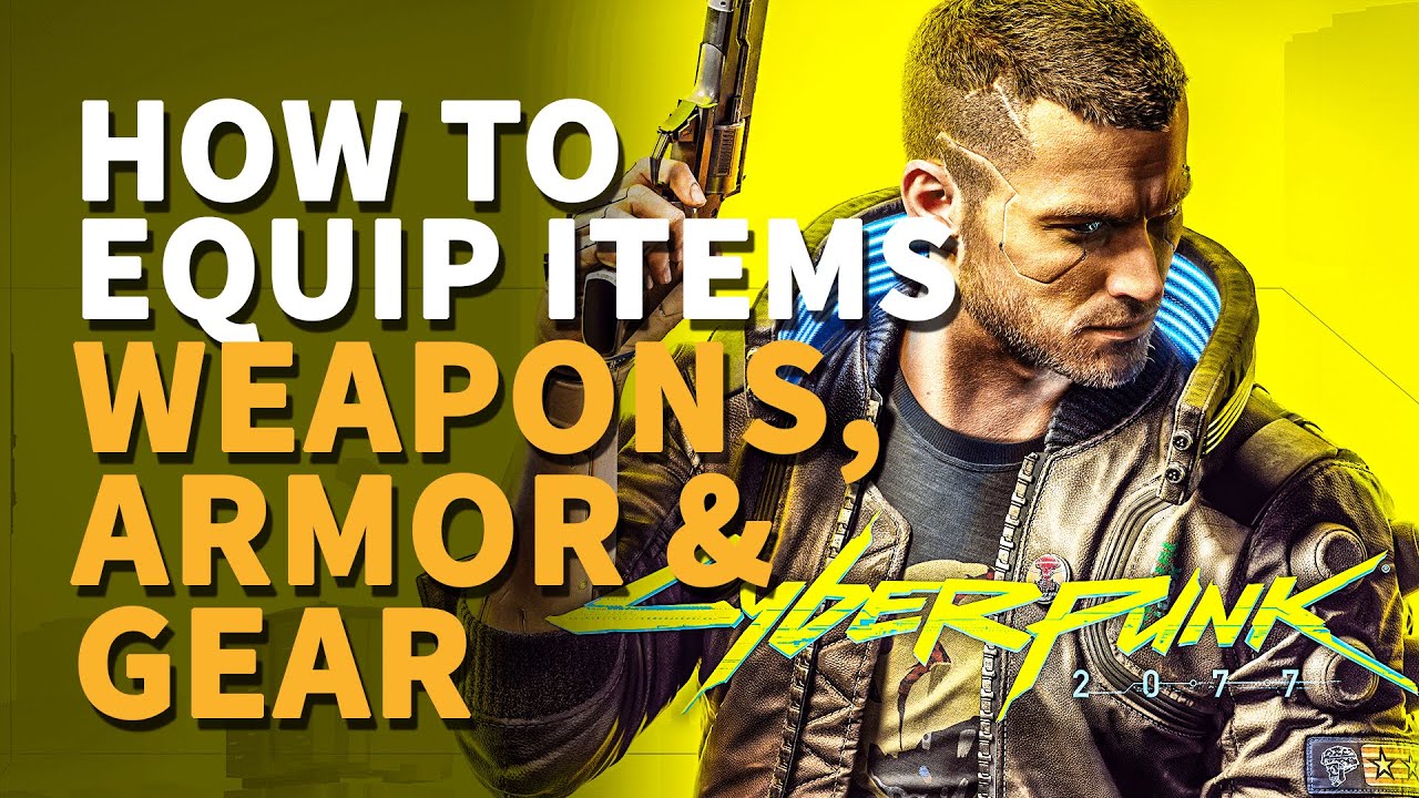How to equip items Cyberpunk 2077 (Weapons, armor and gear) Cyberpunk