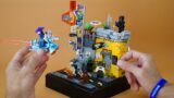 LEGO TIMELAPSE: Sci-Fi Underworld / Cyberpunk 2077 MOC
