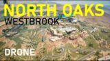 North Oaks, Westbrook, Night City drone video from  Cyberpunk 2077