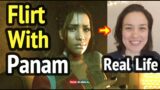 Real Life Panam and Flirting with Her in Cyberpunk 2077: Emily Woo Zeller (Voice Actress)