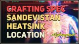 Crafting Spec Sandevistan Heatsink Cyberpunk 2077