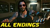 Cyberpunk 2077 – All Endings (Good Ending/Bad Ending) (PS5)