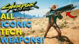 Cyberpunk 2077 – All Iconic Tech Weapons! (Locations & Guide)